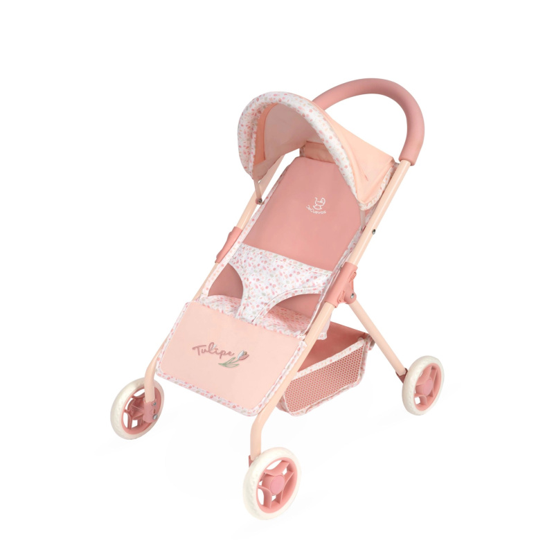 Sportovní kočárek pro panenky Tulipe 55 cm DE CUEVAS