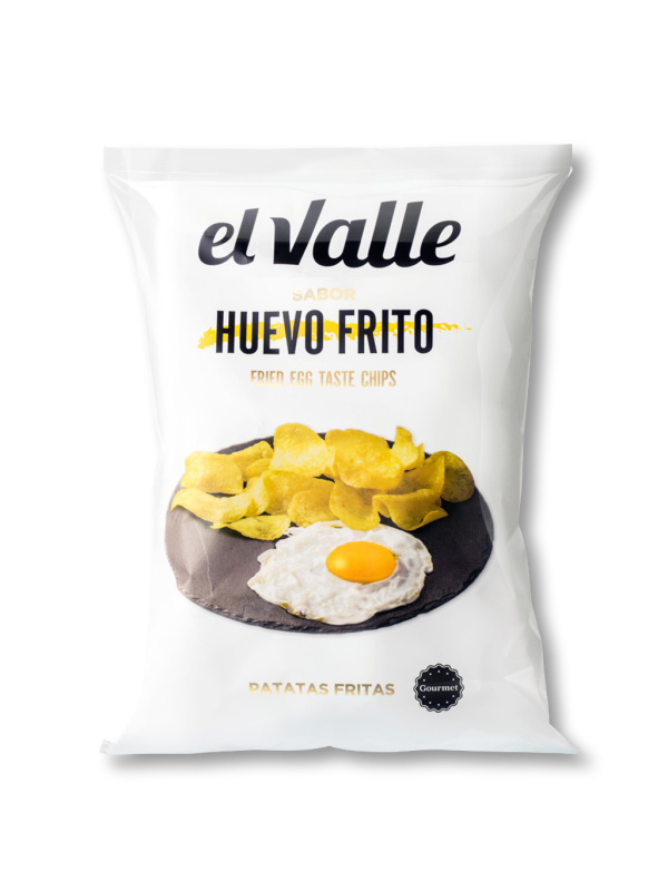 El Valle brambůrky s příchutí Smažené vejce 130g
