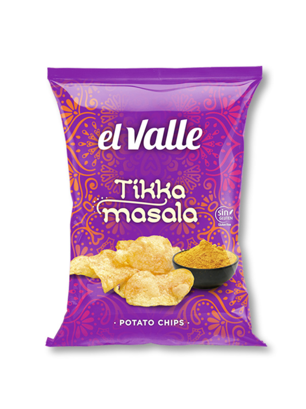 El Valle brambůrky s příchutí Tikka Masala 130g