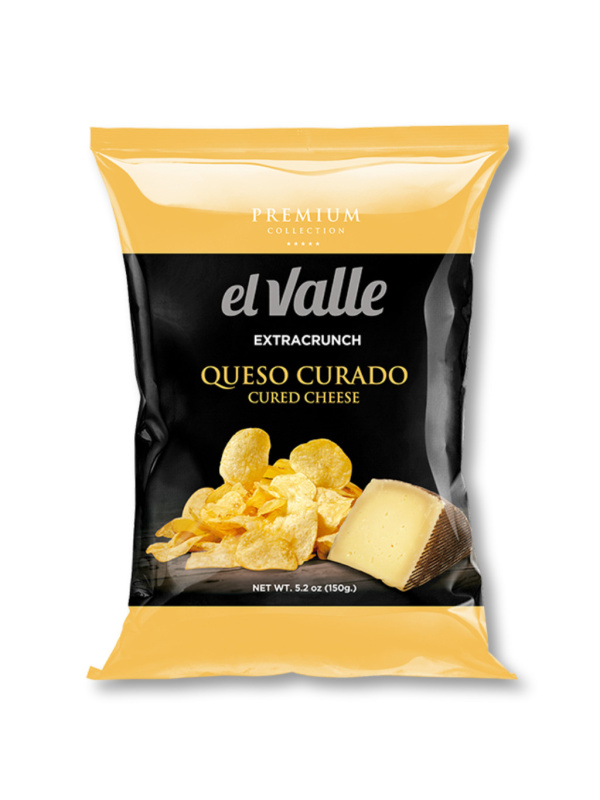 El Valle chipsy s příchutí Zrající sýr 150g