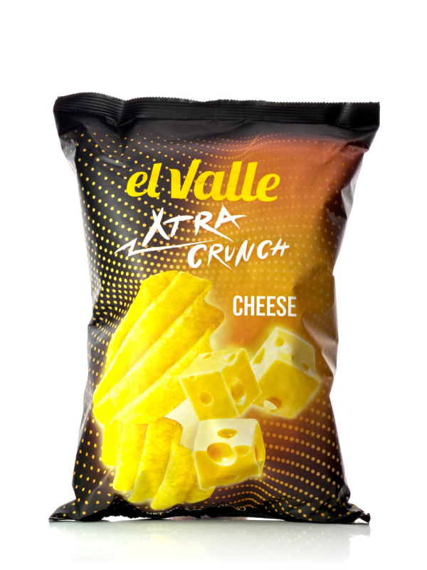 El Valle Xtra Crunch Cheese vroubkované 150g