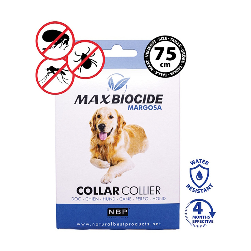 Max Biocide Dog Collar obojek pro psy 75cm