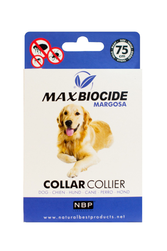 Max Biocide Dog Collar obojek pro psy 75cm