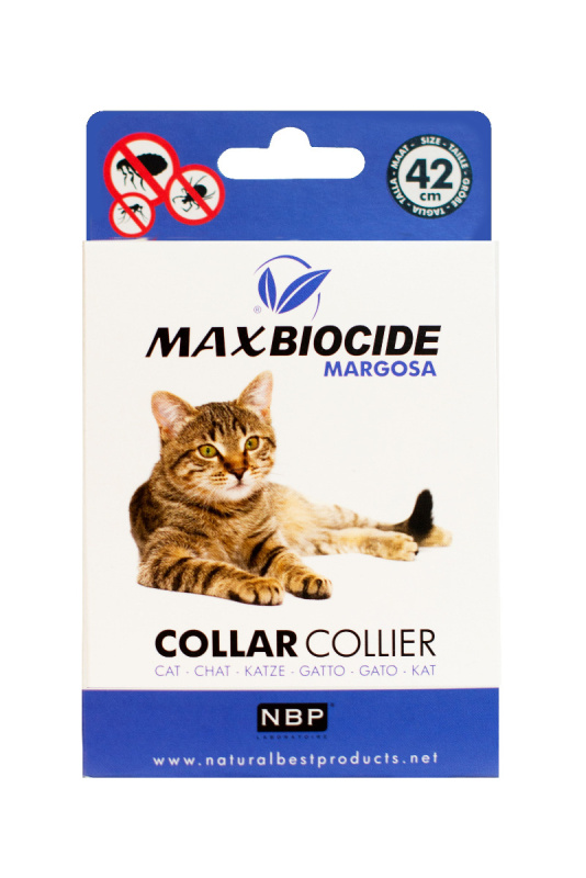 Max Biocide Cat Collar obojek pro kočky 42cm