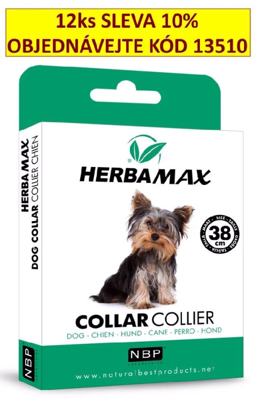 Herba Max Collar Dog antiparazitní obojek 38 cm