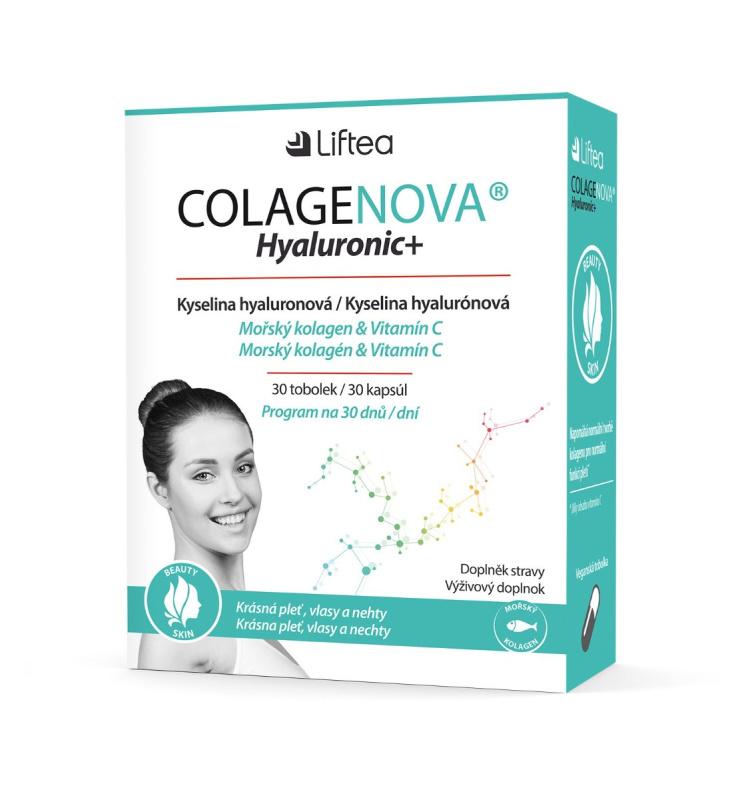 LIFTEA Colagenova Hyaluronic+ 30 tobolek