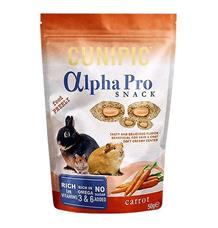 Cunipic Alpha Pro Snack Carrot - mrkev 50 g