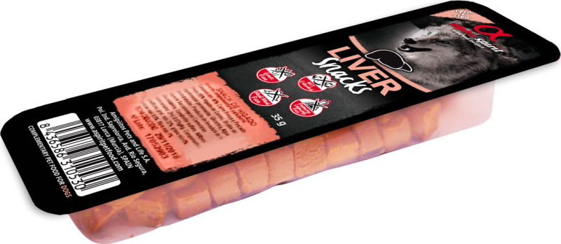 Alpha Spirit Dog Liver Snacks 35 g
