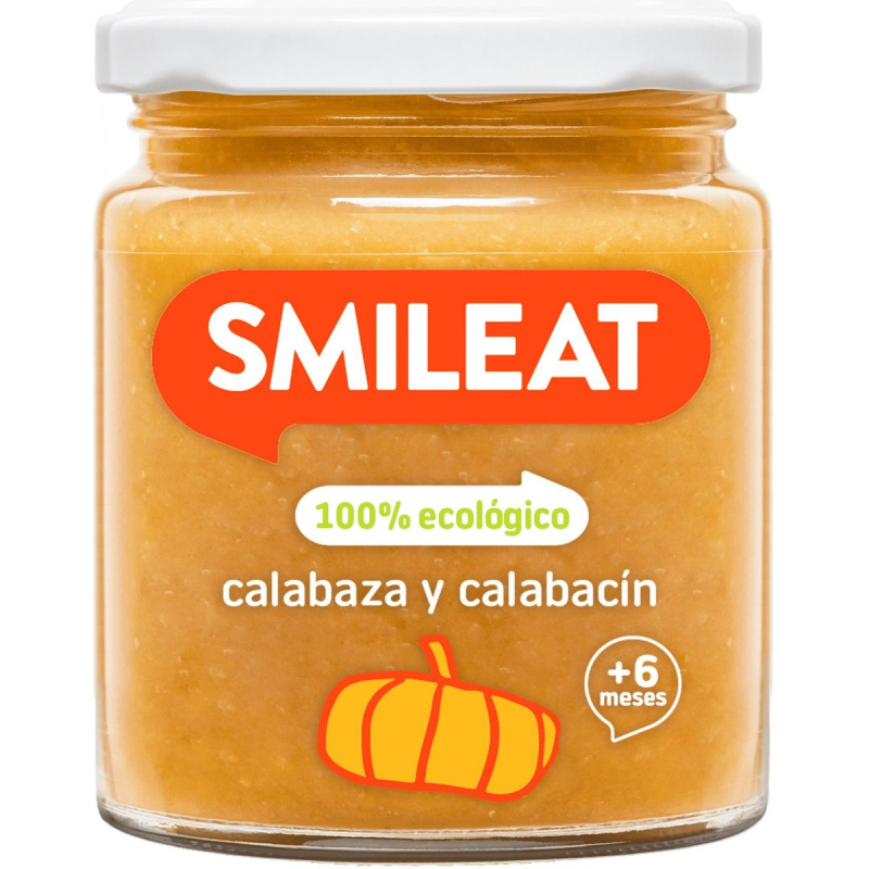 Smileat BIO Příkrm dýně, brambory a cuketa s extra panenským olivovým olejem