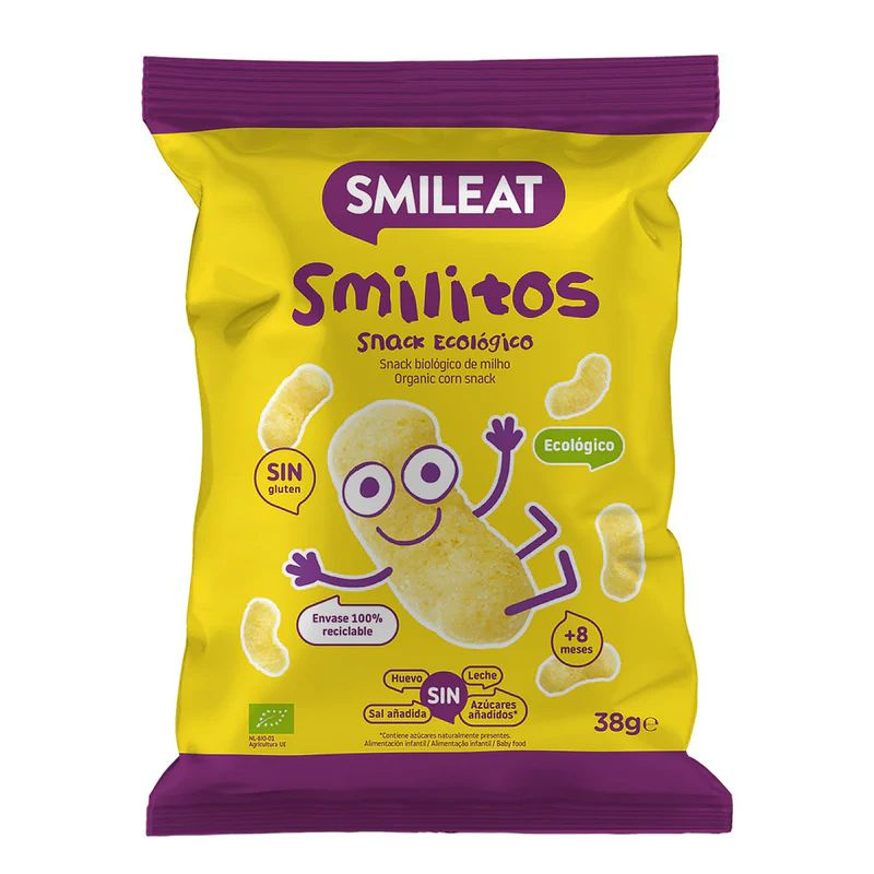 Smileat BIO Kukuřičné křupky s extra panenským olivovým olejem