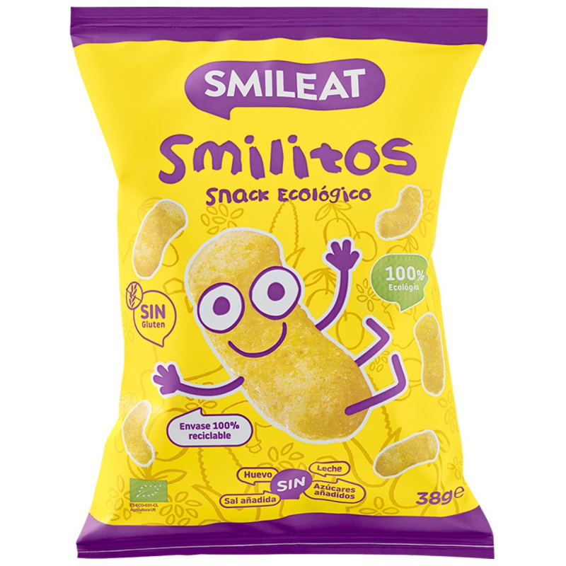 Smileat BIO Kukuřičné křupky s extra panenským olivovým olejem