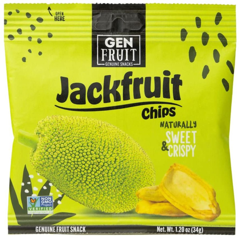 Gen Fruit Jackfruitové chipsy natural