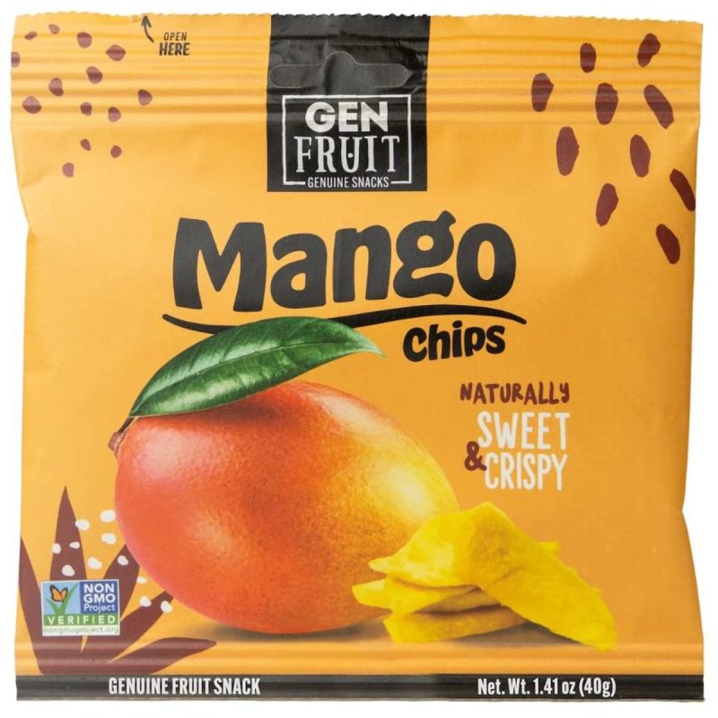 Gen Fruit Mangové chipsy natural