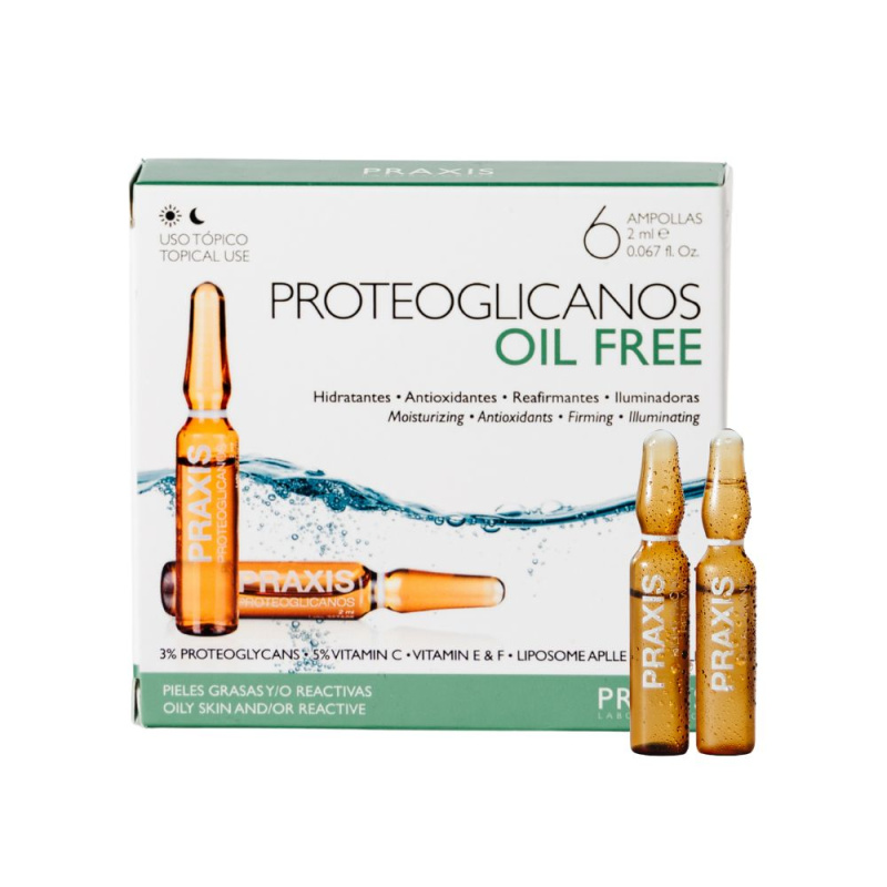 Praxis Laboratorios Proteoglicanos Oil Free ampule bez oleje 6 ks