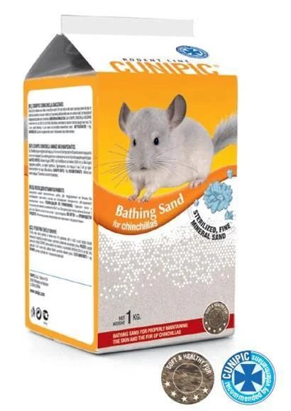 Písek koupací pro činčily Cunipic 1 kg