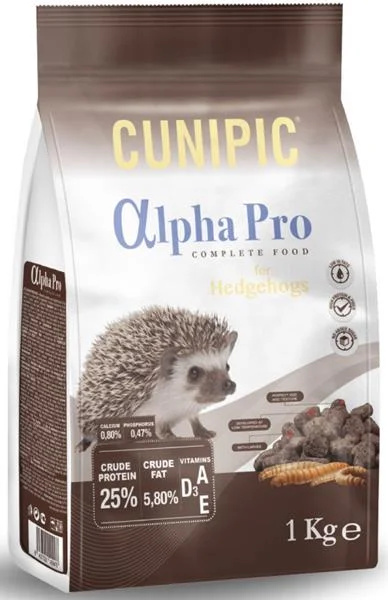 Cunipic Alpha Pro Hedgehog  - ježek 1 kg