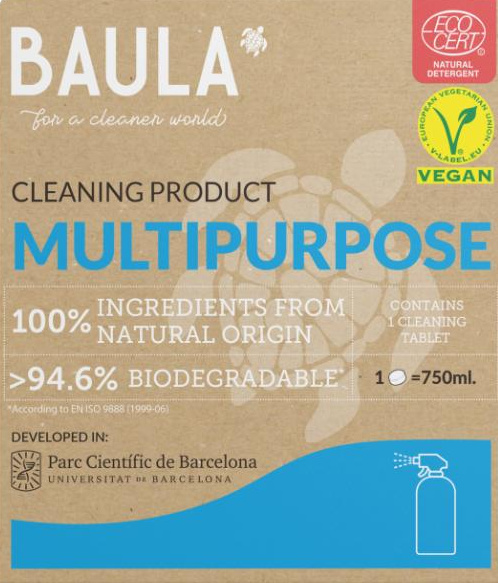 Baula univerzální ekologický čistící prostředek v tabletách 5 g. na 750 ml čisticího prostředku