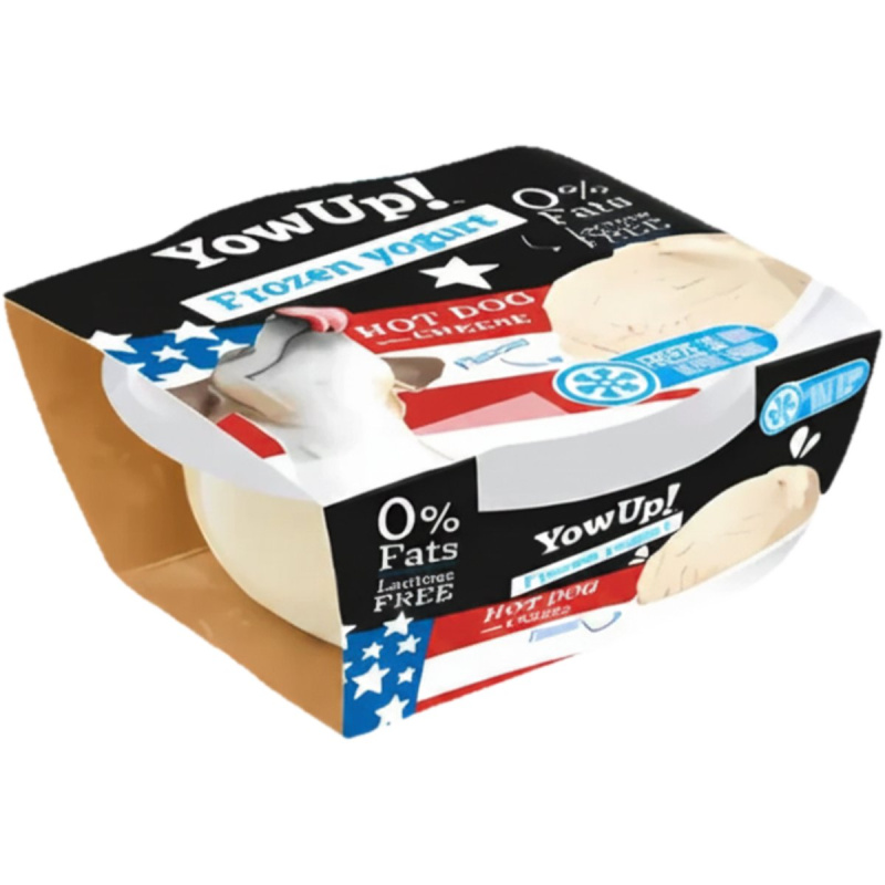 YowUP! Hot dog jogurt pro psy – mrazitelný