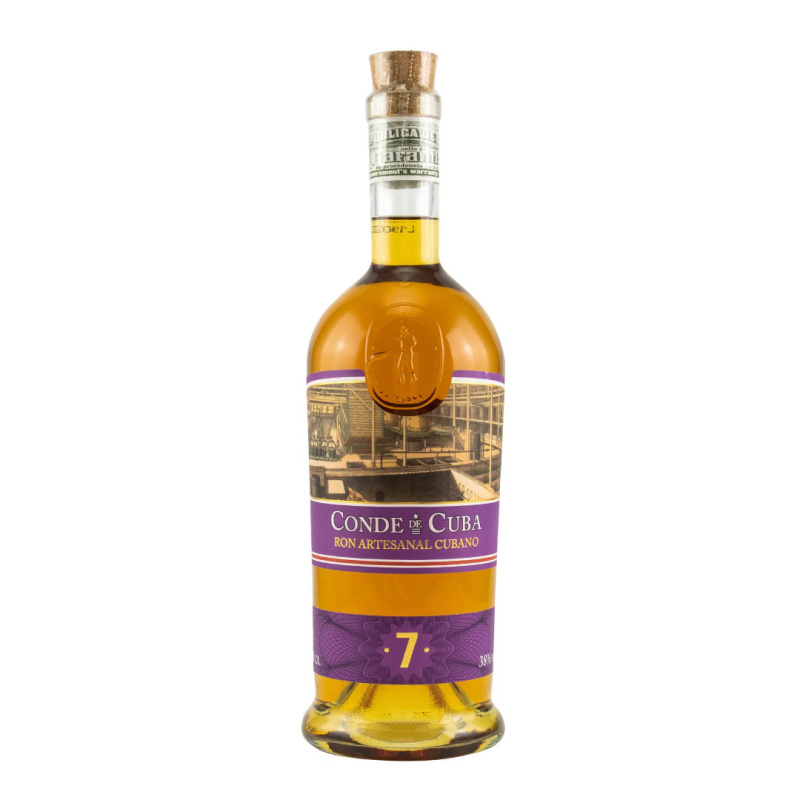 Conde de Cuba 7y  38% 0,7l (holá lahev)