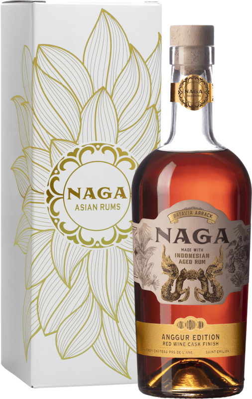 Naga Rum Naga Anggur Edition Red Wine Cask 40% 0,7l (tuba)