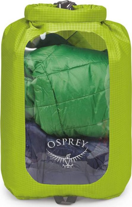 Voděodolný vak s okénkem OSPREY ultralight dry sack 12 l zelená