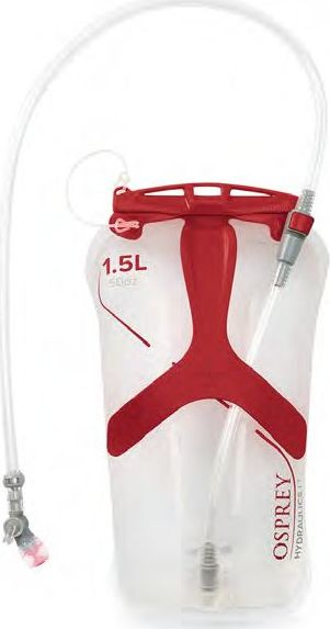 Zásobník na vodu OSPREY Hydraulics 1,5l červená