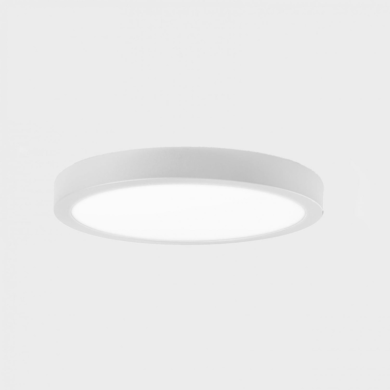 KOHL-Lighting Stropní LED svítidlo Disc slim ø 50 cm, bílé, 48W Teplota světla: Neutrální bílá - 4000K, Stmívání: 1-10V - Integrovaný zdroj