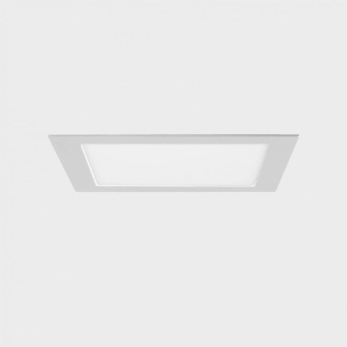 Zápustné LED svítidlo Kohl Lighting DISC SQ 300x300mm bílé 24W 3000K