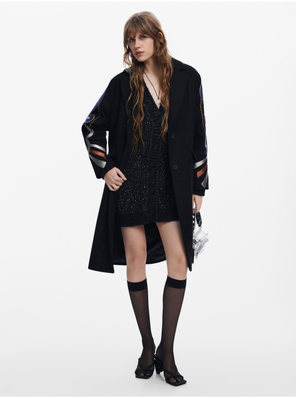 Dámský zimní kabát Desigual Cracovia - Dámské