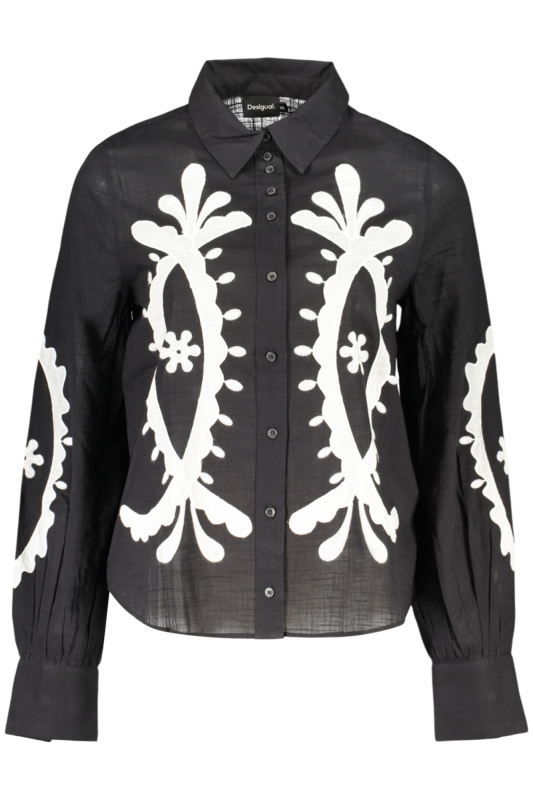 Desigual dámská košile s dlouhými rukávy, černá