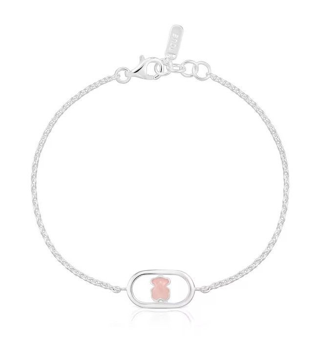 Tous Slušivý stříbrný náramek s křemenem Camille 1004560900