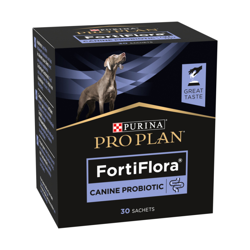 PURINA PRO PLAN Vet Diets Forti Flora Probiotické doplňkové krmivo pro psy 30x1 g