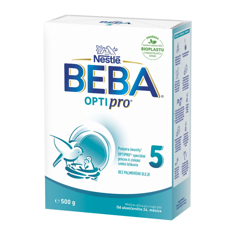 BEBA Optipro 5 batolecí mléko od 24. měsíce 500 g