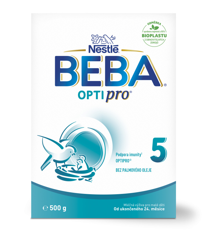 BEBA Optipro 5 batolecí mléko od 24. měsíce 500 g
