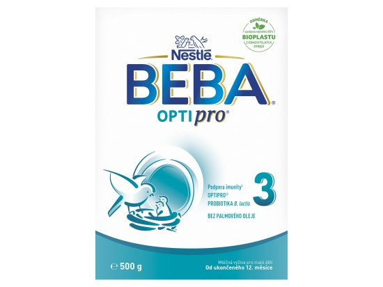 BEBA Optipro 3 batolecí mléko od 12. měsíce 500 g