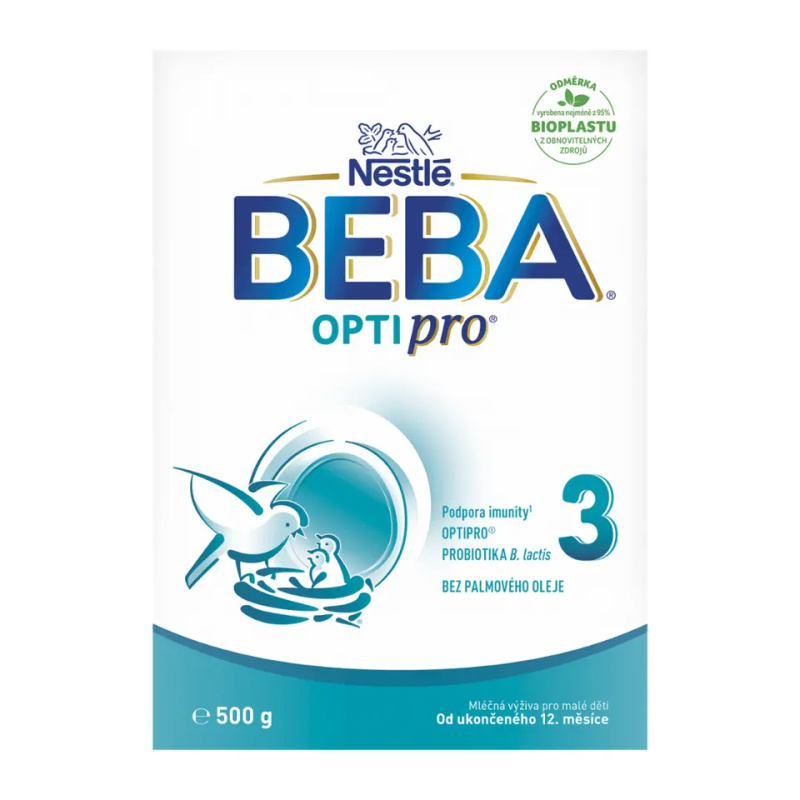 BEBA Optipro 3 batolecí mléko od 12. měsíce 500 g