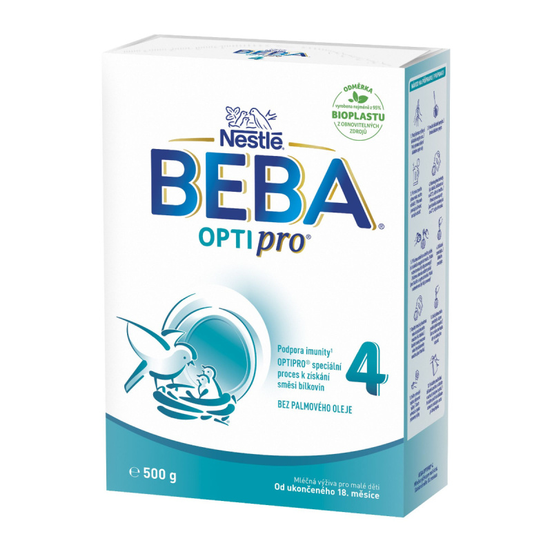 BEBA Optipro 4 batolecí mléko od 18. měsíce 500 g
