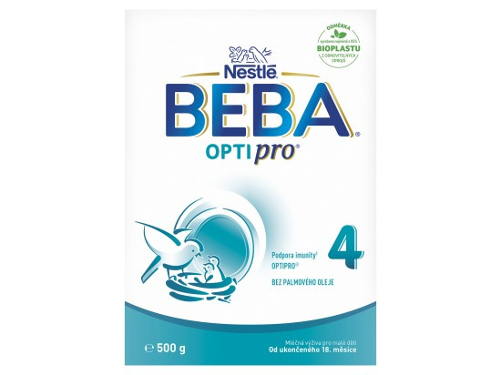 BEBA Optipro 4 batolecí mléko od 18. měsíce 500 g