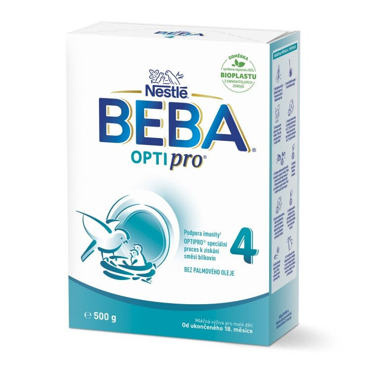 BEBA Optipro 4 batolecí mléko od 18. měsíce 500 g