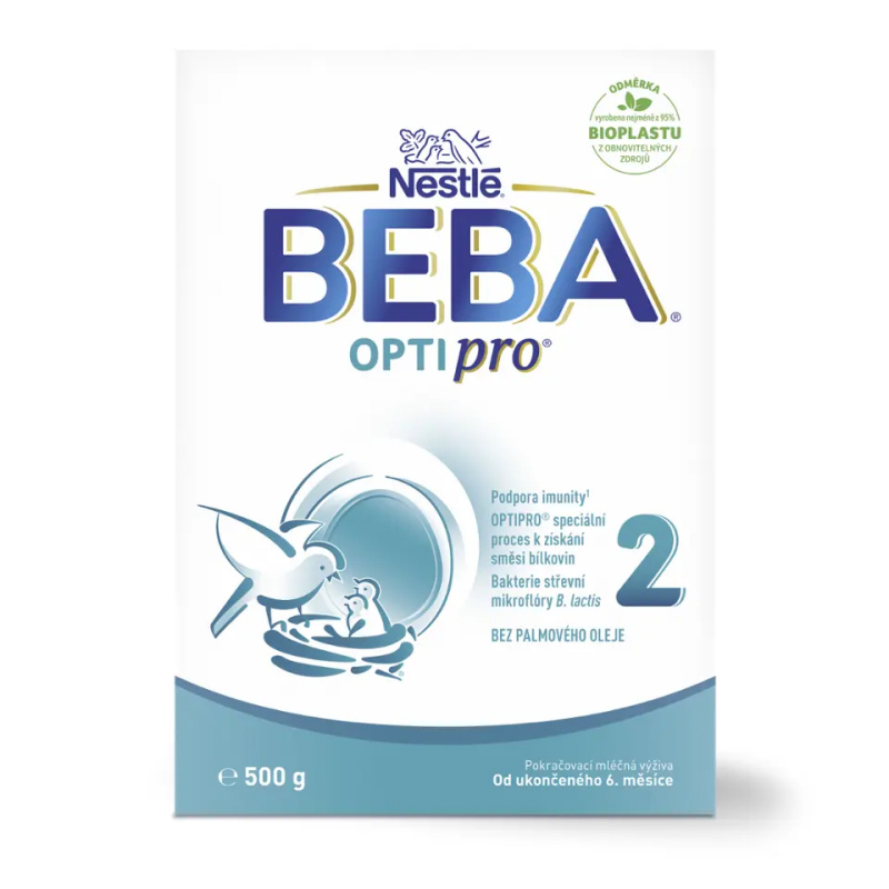 Beba OPTIPRO 2 Pokračovací kojenecké mléko
