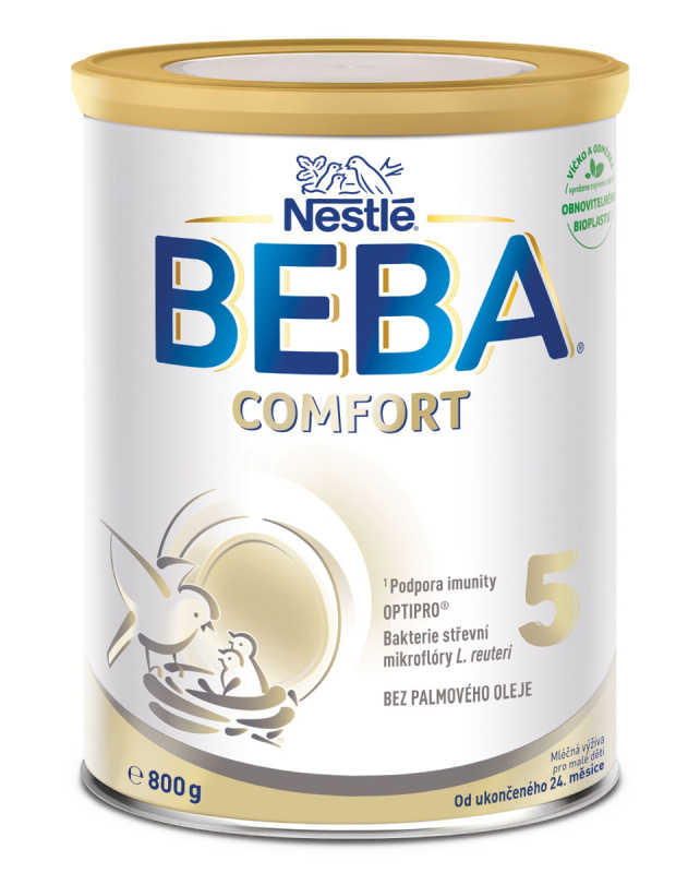 BEBA COMFORT 5 Pokračovací mléko od ukončeného 24. měsíce 800 g