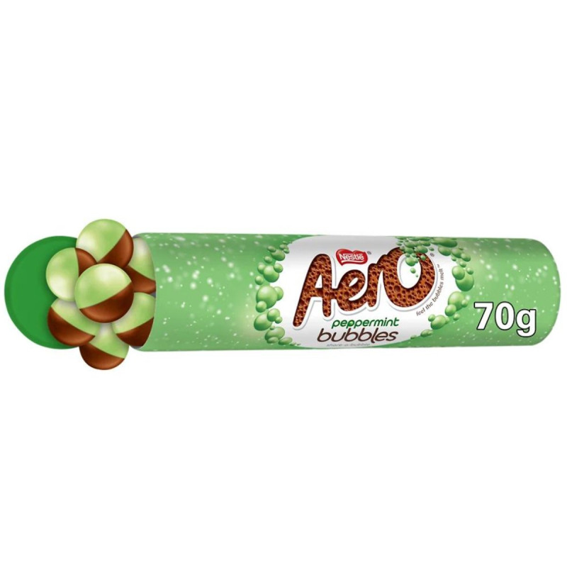 Aero Peppermint Bubbles – čokoládové kuličky s mátou
