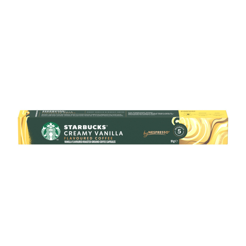 Starbucks Nespresso kapsle10 creamy vanilla 51g