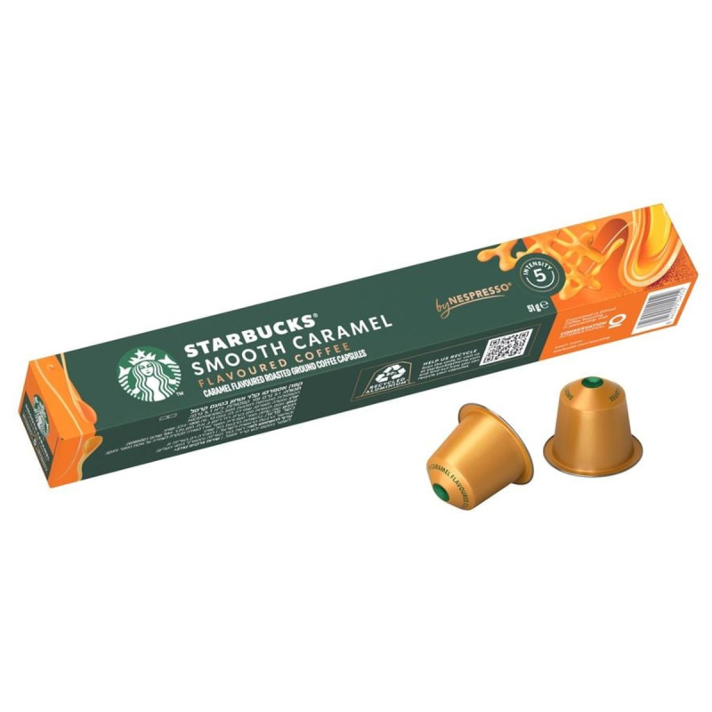Starbucks Smooth Caramel by Nespresso Blonde Roast kávové kapsle