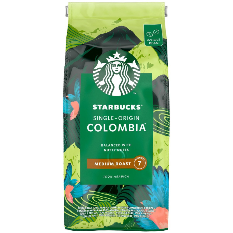 Starbucks Single Origin Colombia Medium Roast zrnková káva