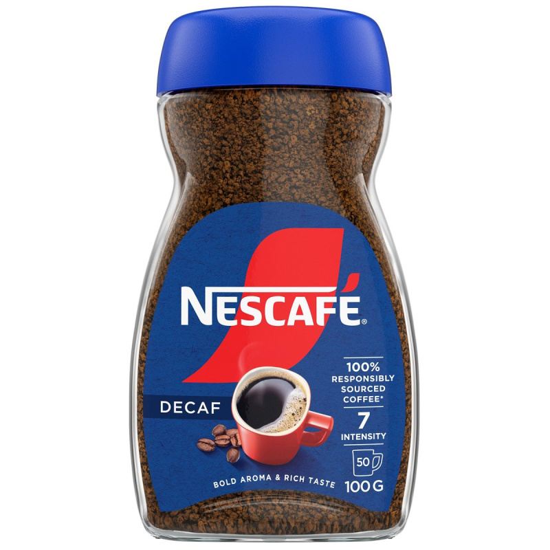 Nescafé Classic bez kofeinu rozpustná káva