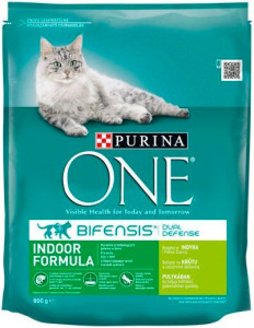 Purina One Granule pro kočky Indoor Bifensis krůta 800 g