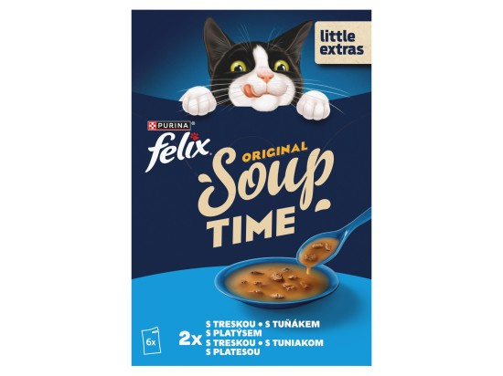 FELIX Soup (6x48g/kra) tres, tuň a platý