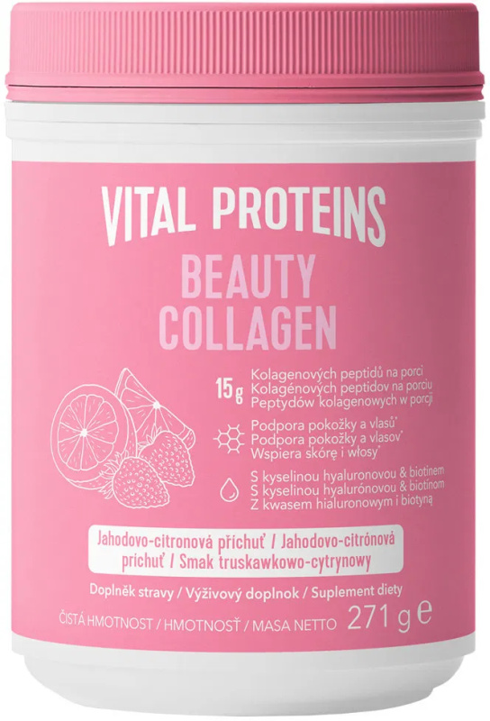 VITAL PROTEINS Beauty Collagen jahoda-citron 271 g