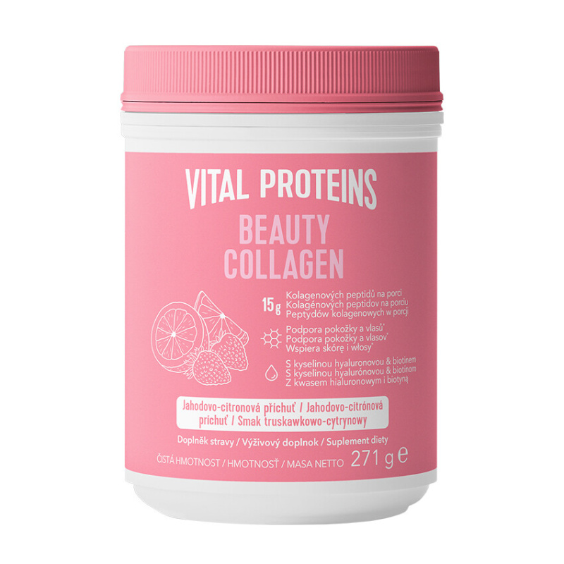 VITAL PROTEINS Beauty Collagen jahoda-citron 271 g
